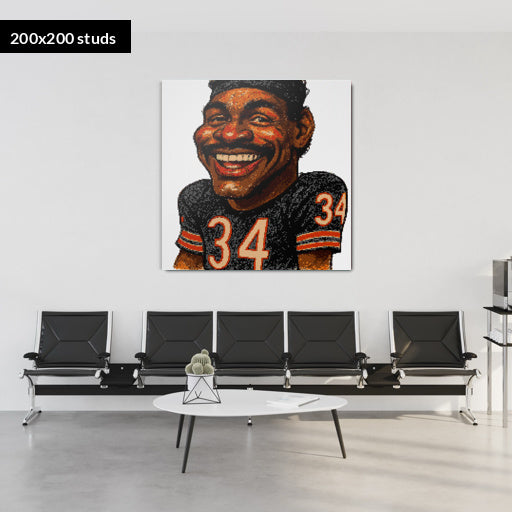 200*200studs, 160*160cm, 63*63inch