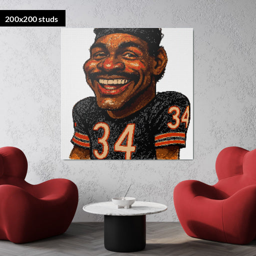 200*200studs, 160*160cm, 63*63inch