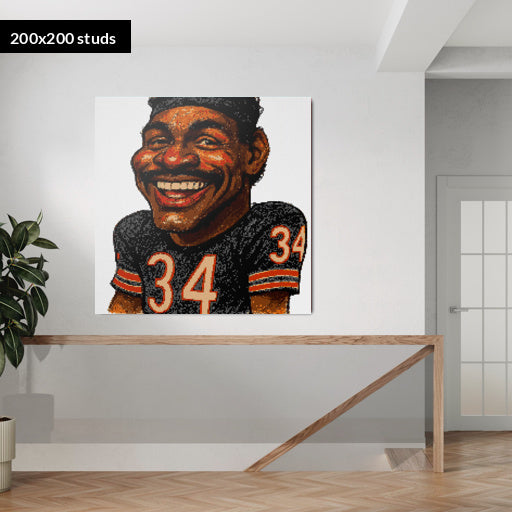 200*200studs, 160*160cm, 63*63inch