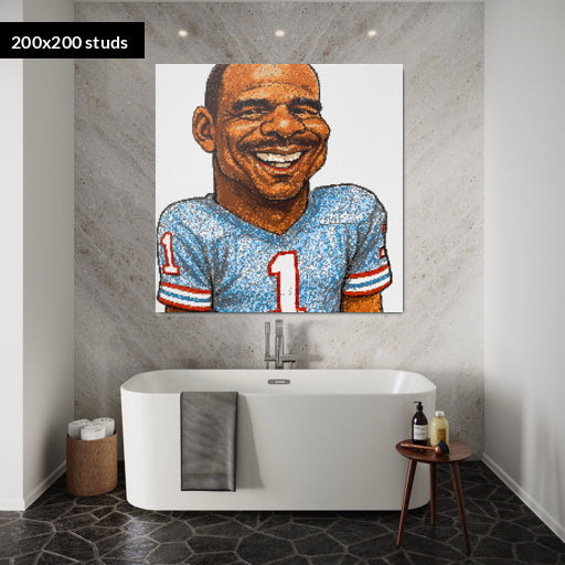 200*200studs, 160*160cm, 63*63inch