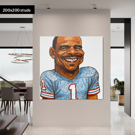 200*200studs, 160*160cm, 63*63inch