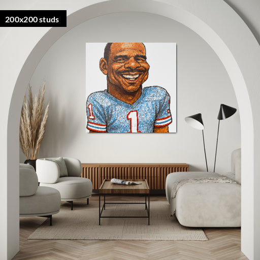 200*200studs, 160*160cm, 63*63inch