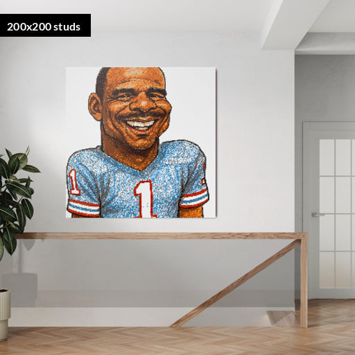 200*200studs, 160*160cm, 63*63inch