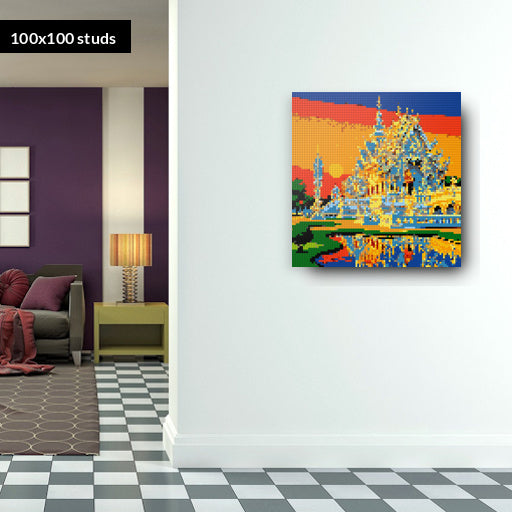 100*100studs, 80*80cm, 31,5*31,5inch