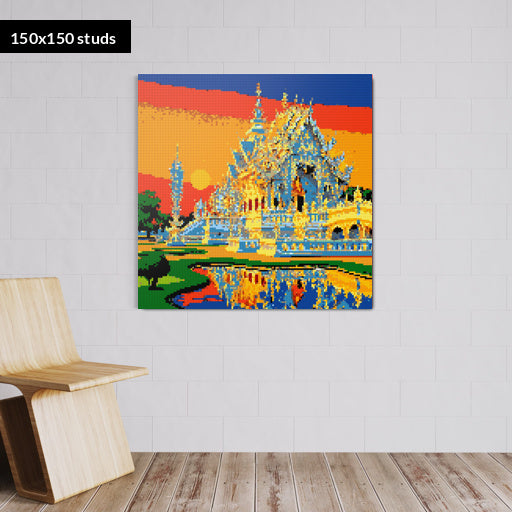 150*150studs, 120*120cm, 47,25*47,25inch