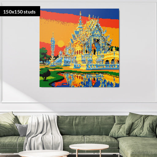 150*150studs, 120*120cm, 47,25*47,25inch