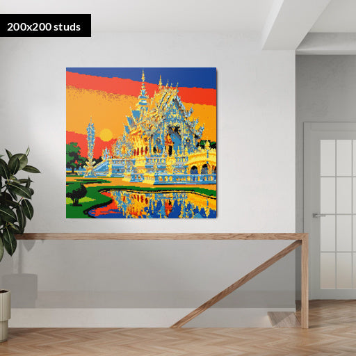 200*200studs, 160*160cm, 63*63inch