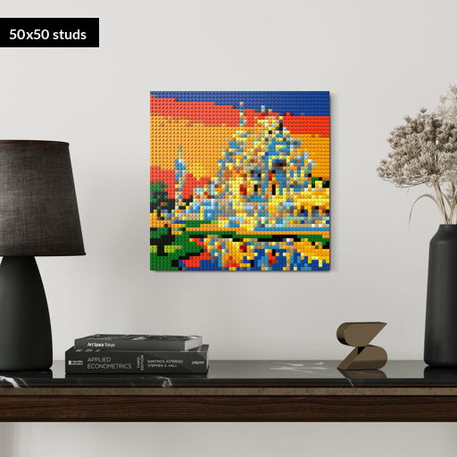 50*50studs, 40*40cm, 15,75*15,75inch
