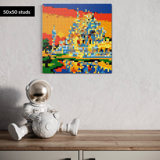 50*50studs, 40*40cm, 15,75*15,75inch