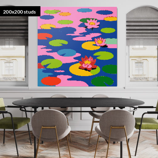 200*200studs, 160*160cm, 63*63inch