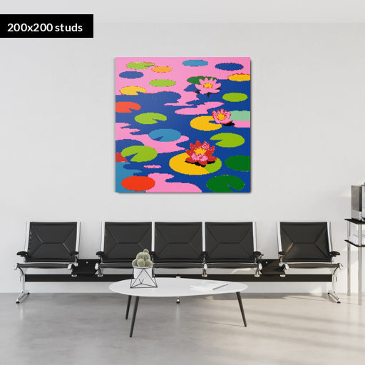 200*200studs, 160*160cm, 63*63inch