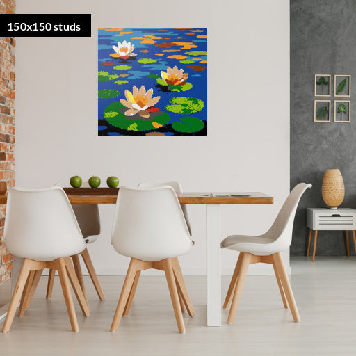 150*150studs, 120*120cm, 47,25*47,25inch