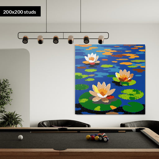 200*200studs, 160*160cm, 63*63inch