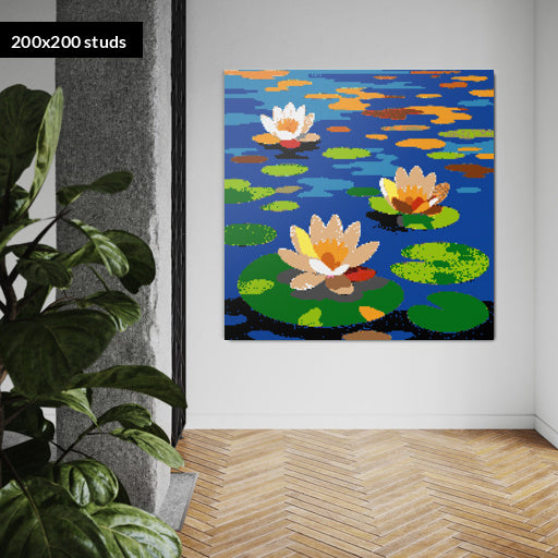 200*200studs, 160*160cm, 63*63inch
