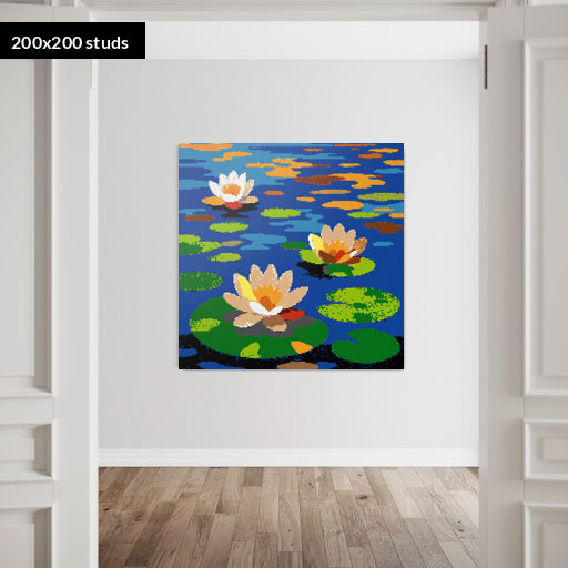 200*200studs, 160*160cm, 63*63inch