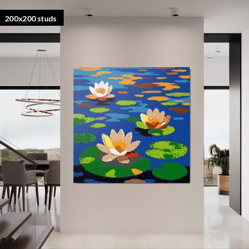 200*200studs, 160*160cm, 63*63inch