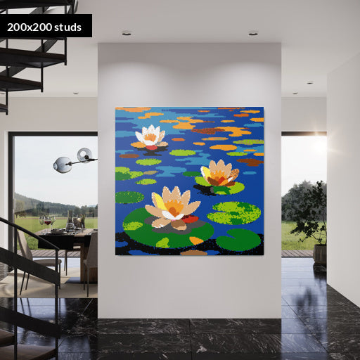 200*200studs, 160*160cm, 63*63inch