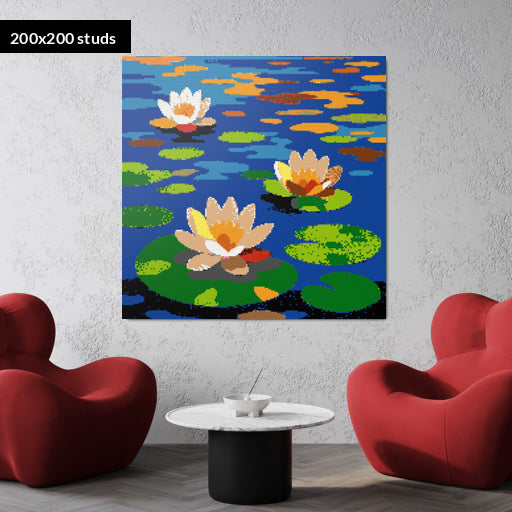 200*200studs, 160*160cm, 63*63inch