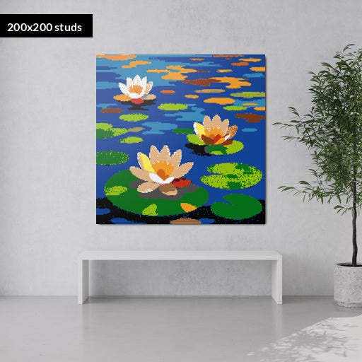 200*200studs, 160*160cm, 63*63inch