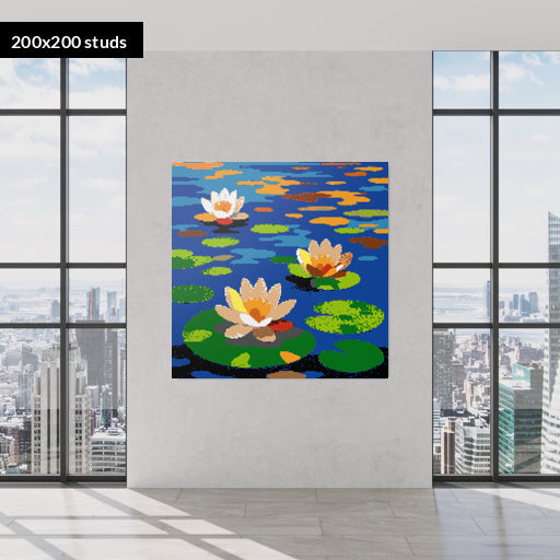 200*200studs, 160*160cm, 63*63inch