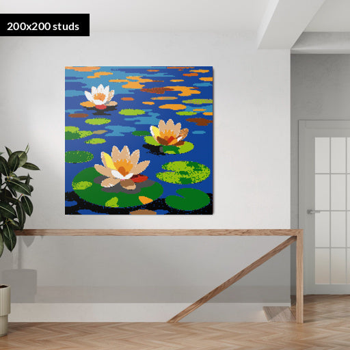 200*200studs, 160*160cm, 63*63inch
