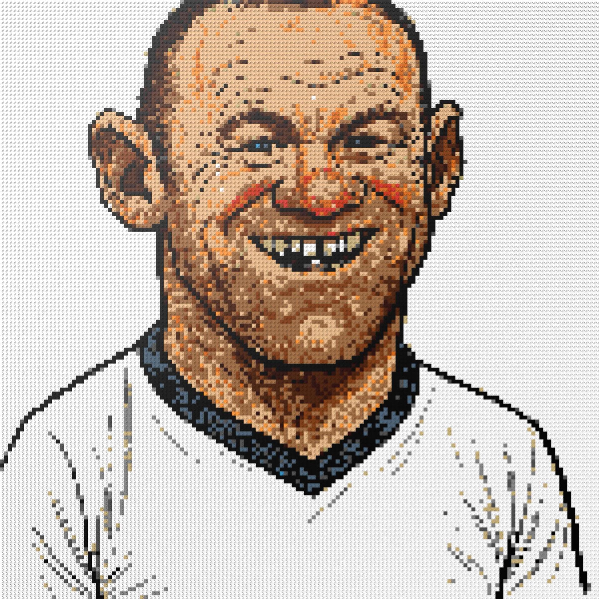 150*150studs, 120*120cm, 47,25*47,25inch