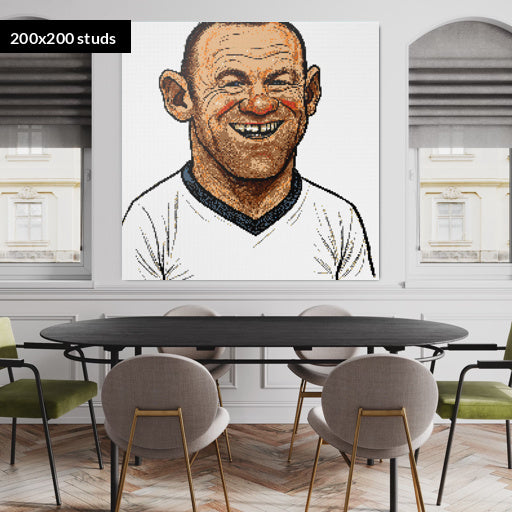 200*200studs, 160*160cm, 63*63inch