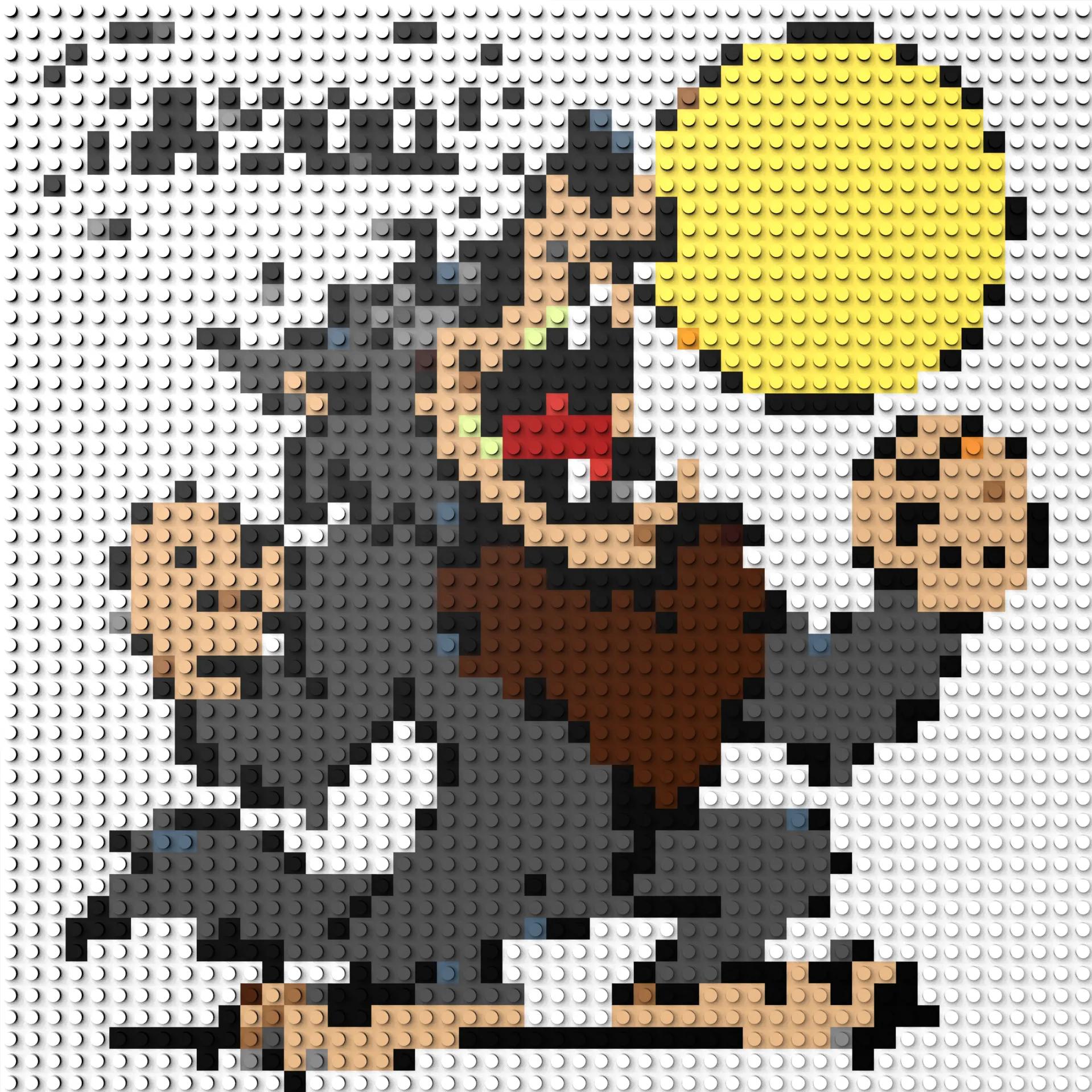 50*50studs, 40*40cm, 15,75*15,75inch