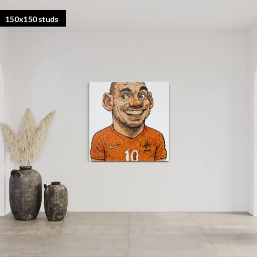 150*150studs, 120*120cm, 47,25*47,25inch