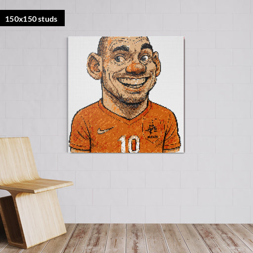 150*150studs, 120*120cm, 47,25*47,25inch