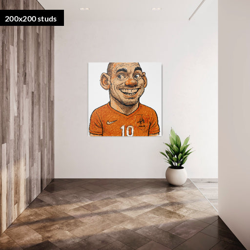 200*200studs, 160*160cm, 63*63inch