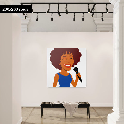 200*200studs, 160*160cm, 63*63inch