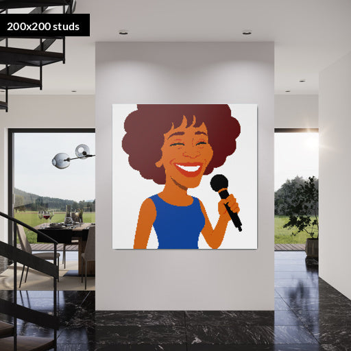 200*200studs, 160*160cm, 63*63inch