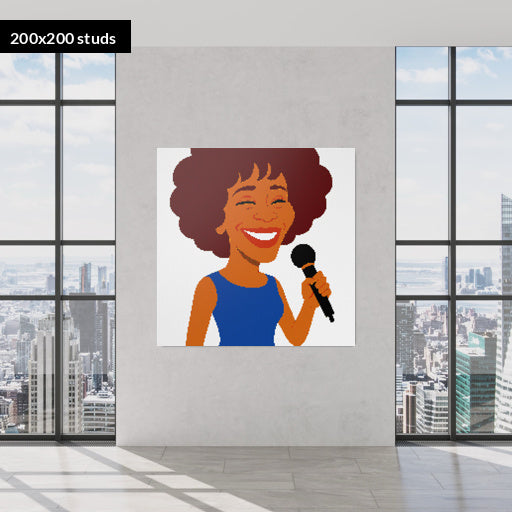 200*200studs, 160*160cm, 63*63inch