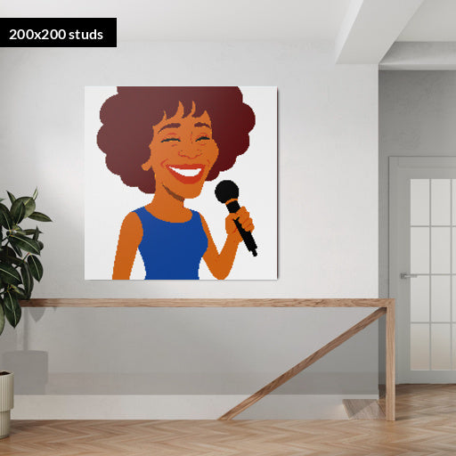200*200studs, 160*160cm, 63*63inch