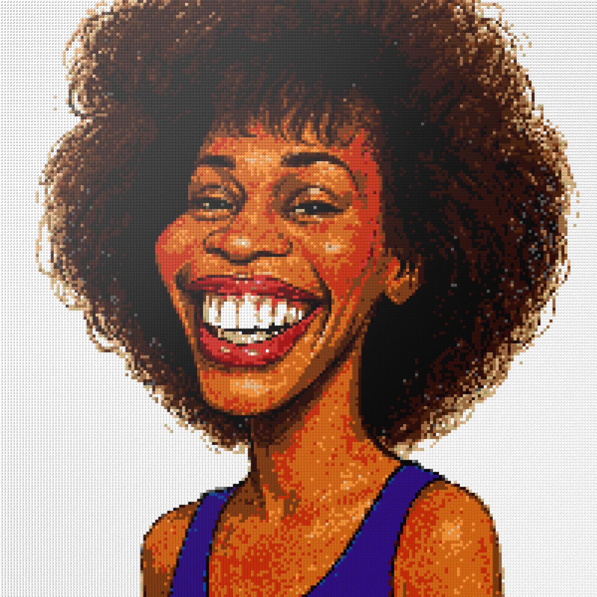 200*200studs, 160*160cm, 63*63inch