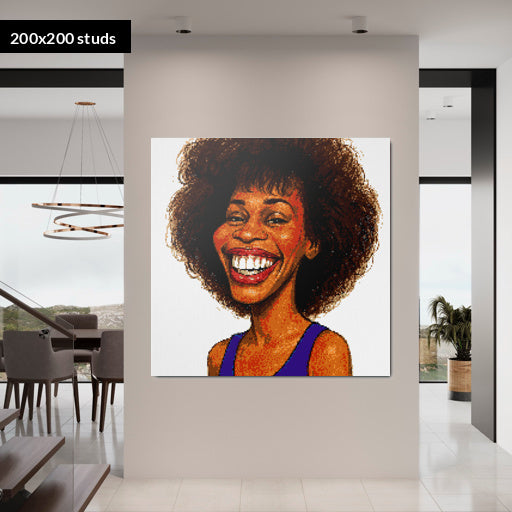 200*200studs, 160*160cm, 63*63inch