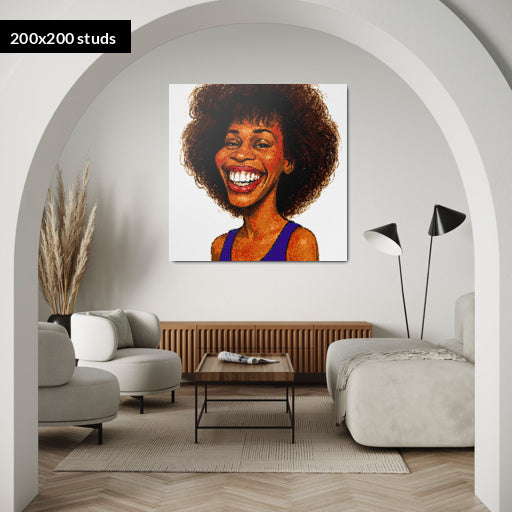 200*200studs, 160*160cm, 63*63inch