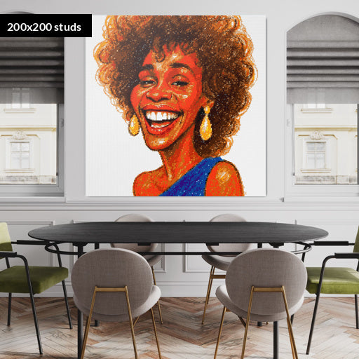 200*200studs, 160*160cm, 63*63inch