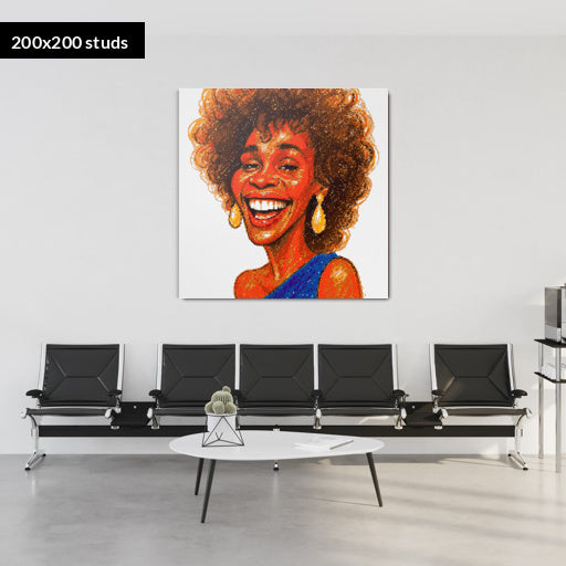 200*200studs, 160*160cm, 63*63inch