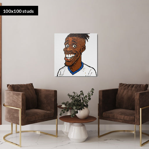 100*100studs, 80*80cm, 31,5*31,5inch