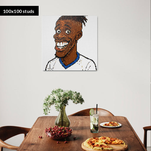 100*100studs, 80*80cm, 31,5*31,5inch