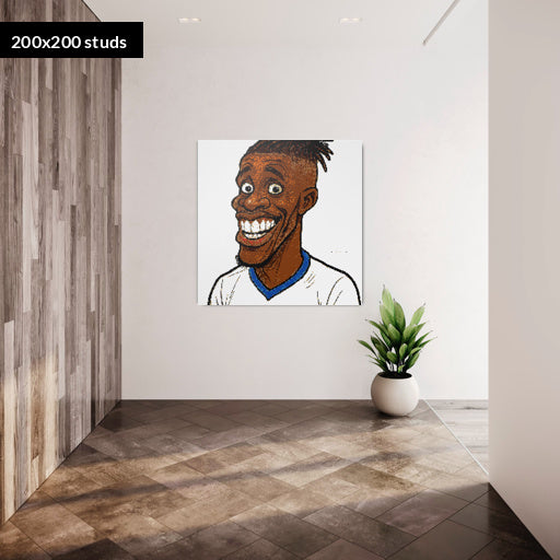 200*200studs, 160*160cm, 63*63inch