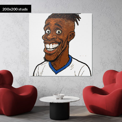 200*200studs, 160*160cm, 63*63inch