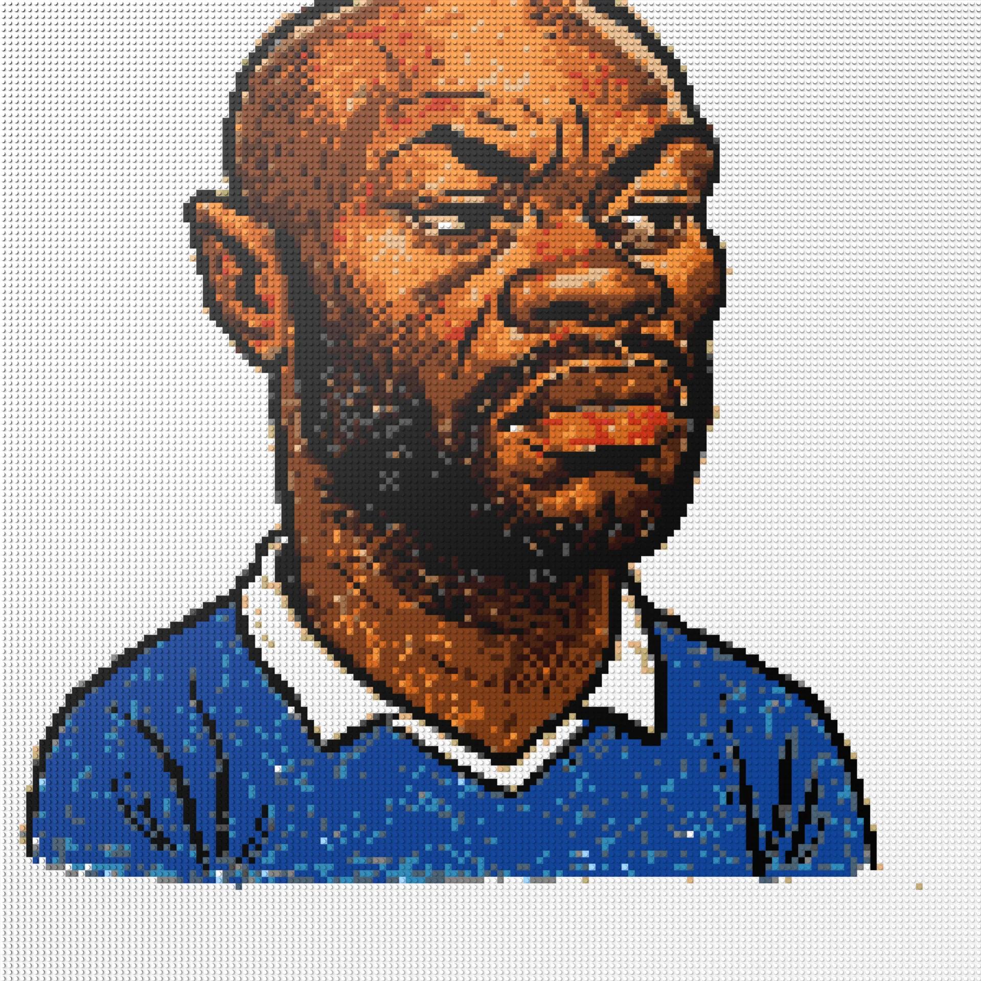 150*150studs, 120*120cm, 47,25*47,25inch