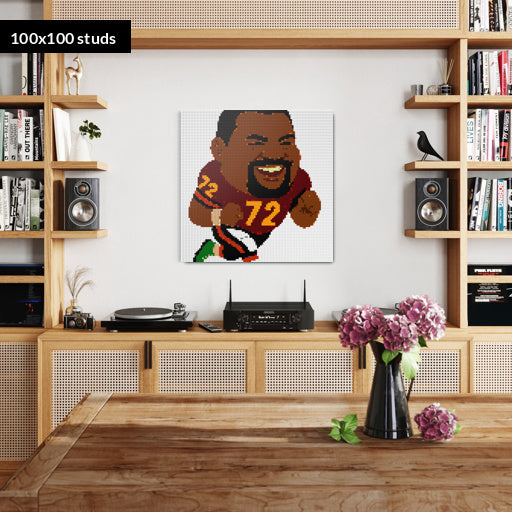 100*100studs, 80*80cm, 31,5*31,5inch