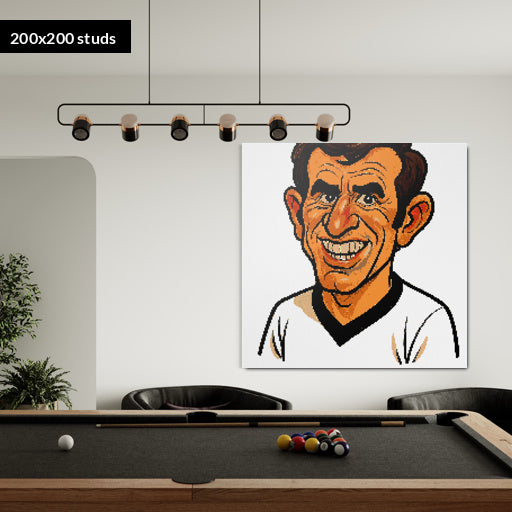 200*200studs, 160*160cm, 63*63inch