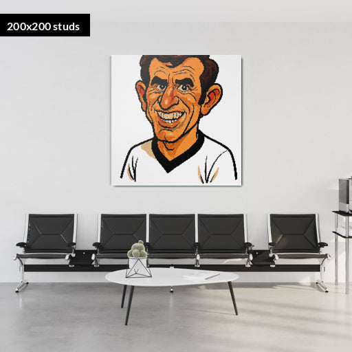 200*200studs, 160*160cm, 63*63inch