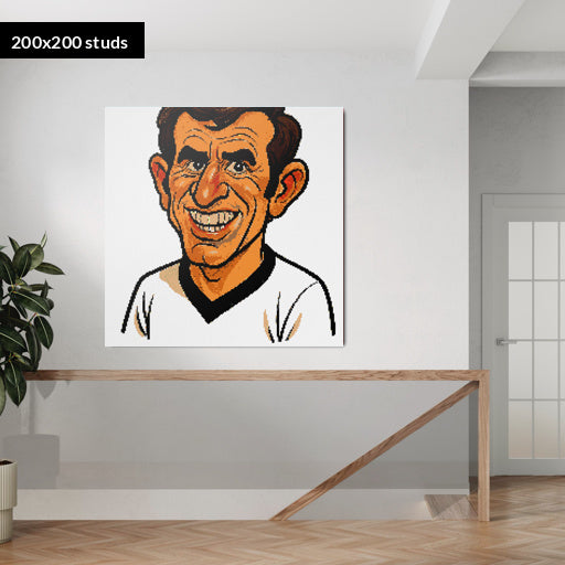 200*200studs, 160*160cm, 63*63inch