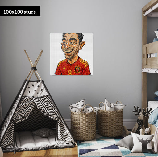 100*100studs, 80*80cm, 31,5*31,5inch